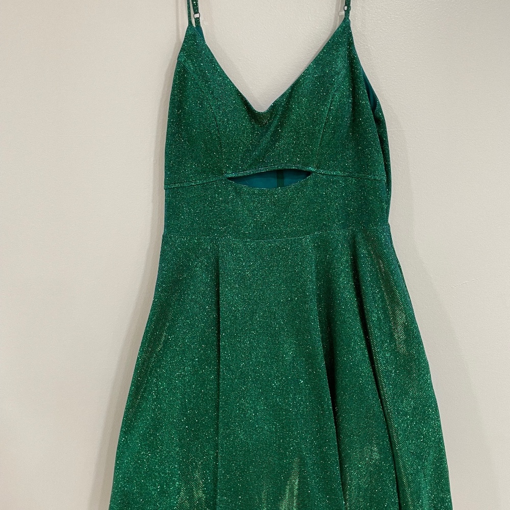Beautiful Green Sparkly Dress